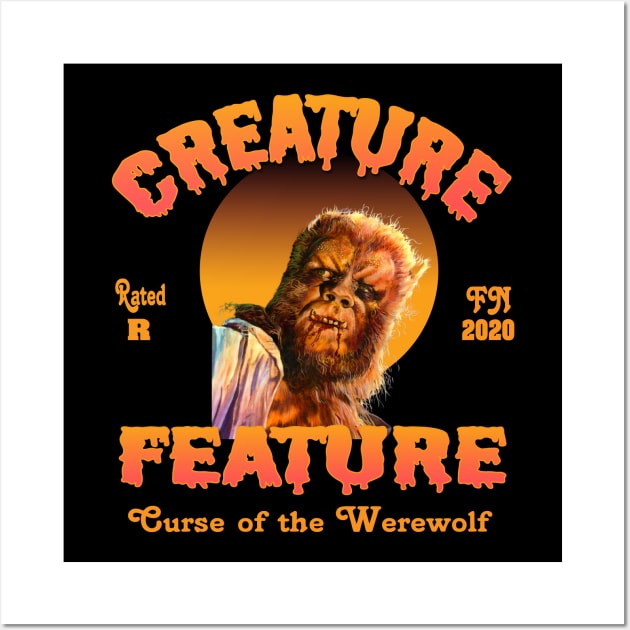 Curse of the Werewolf Wall Art by Fuckinuts